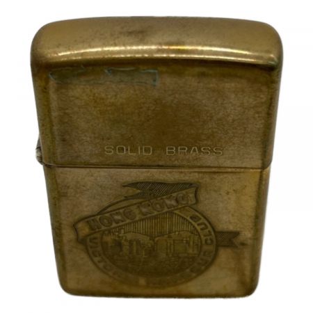ZIPPO SOLID BRASS HONG KONG VICTORIA HARBOUR CLUB