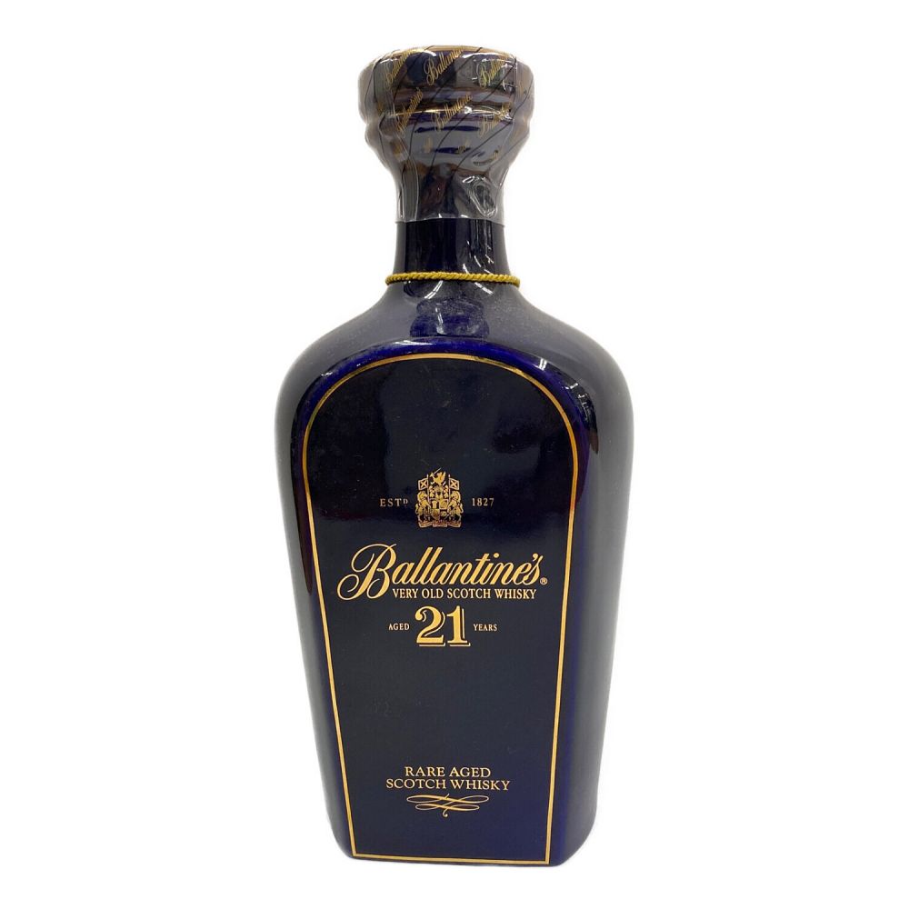 バランタイン (Ballantine's) スコッチ 700ml 21年 青陶器ボトル