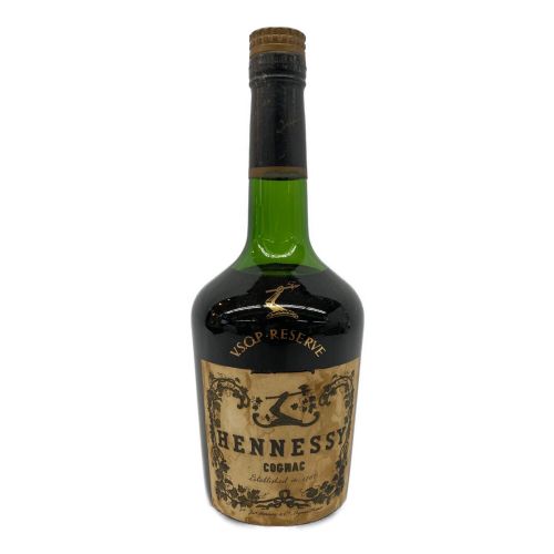 ヘネシー (Hennessy) ブランデー 旧ボトル 古酒 700ml VSOP グリーン