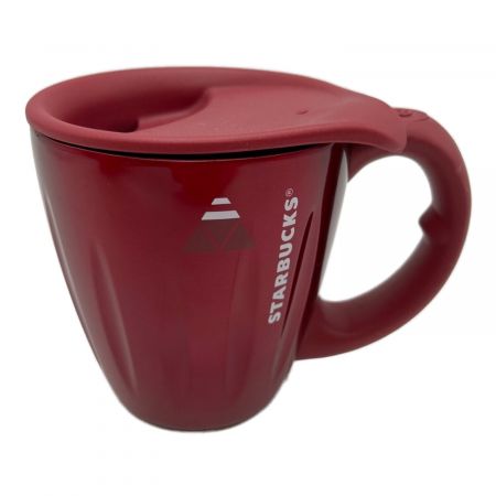 STARBUCKS COFFEE (スターバックスコーヒー) マグカップ 赤富士 世界遺産記念 ハンドル部分スレ有