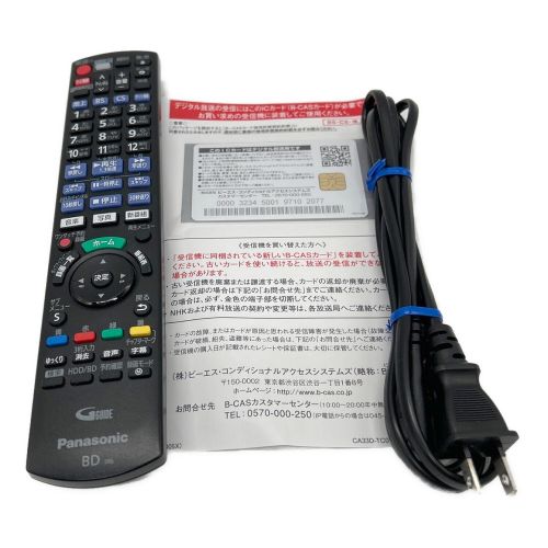 Panasonic (パナソニック) Blu-rayレコーダー B-CAS DMR-BCW1060 2019