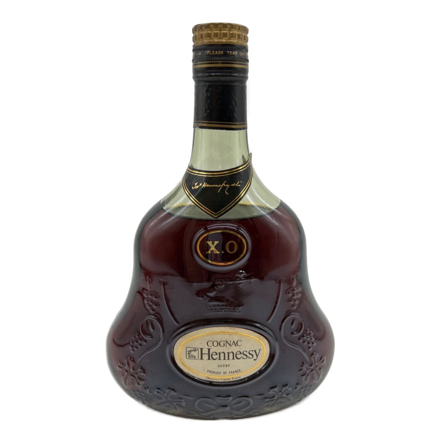 ヘネシー (Hennessy) コニャック XO 700ml XO 金キャップ グリーン