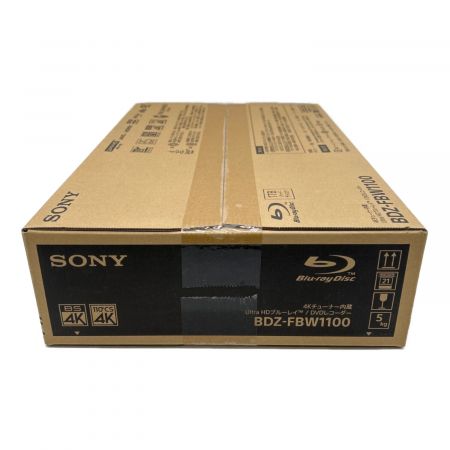 SONY (ソニー) UltraHDブルーレイ/DVDレコーダー 未開封品 BDZ-FBW1100 2021年発売モデル -