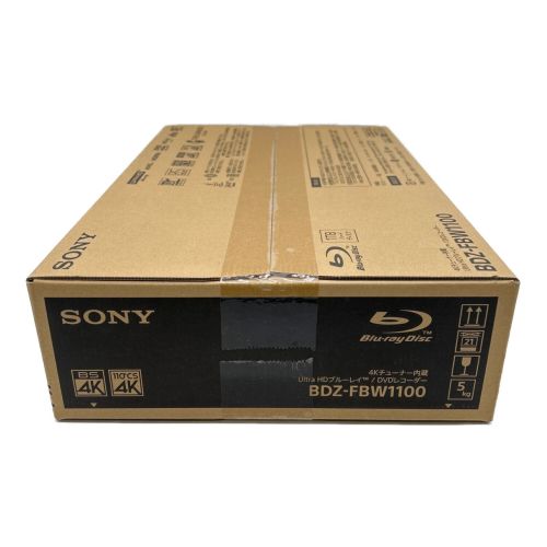 SONY (ソニー) UltraHDブルーレイ/DVDレコーダー 未開封品 BDZ-FBW1100 2021年発売モデル -｜トレファクONLINE