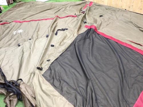 Snow peak (スノーピーク) ツールームテント FES-091 ランドロックPro. レッドフレームエディション 5～6人用