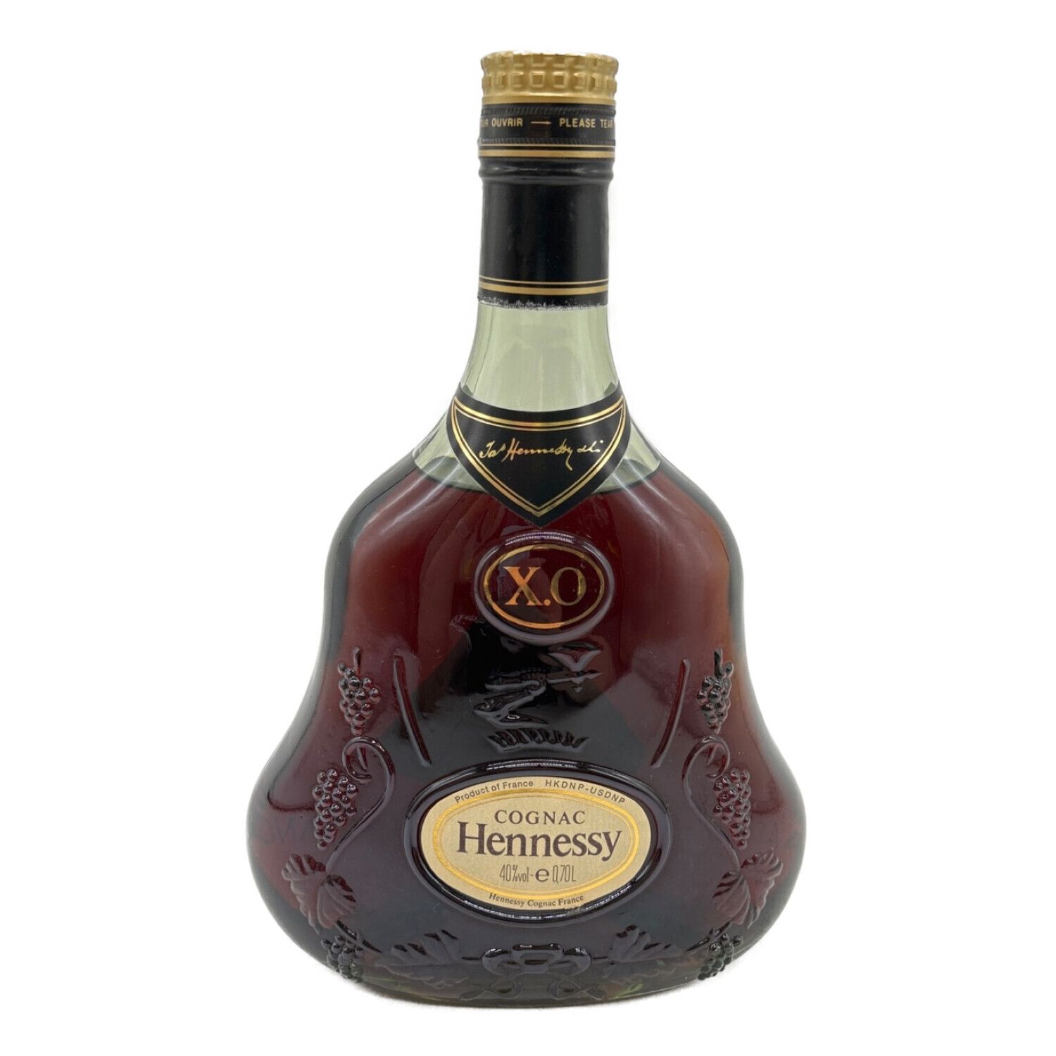 ヘネシー (Hennessy) コニャック 700ml XO 金キャップ XO グリーン