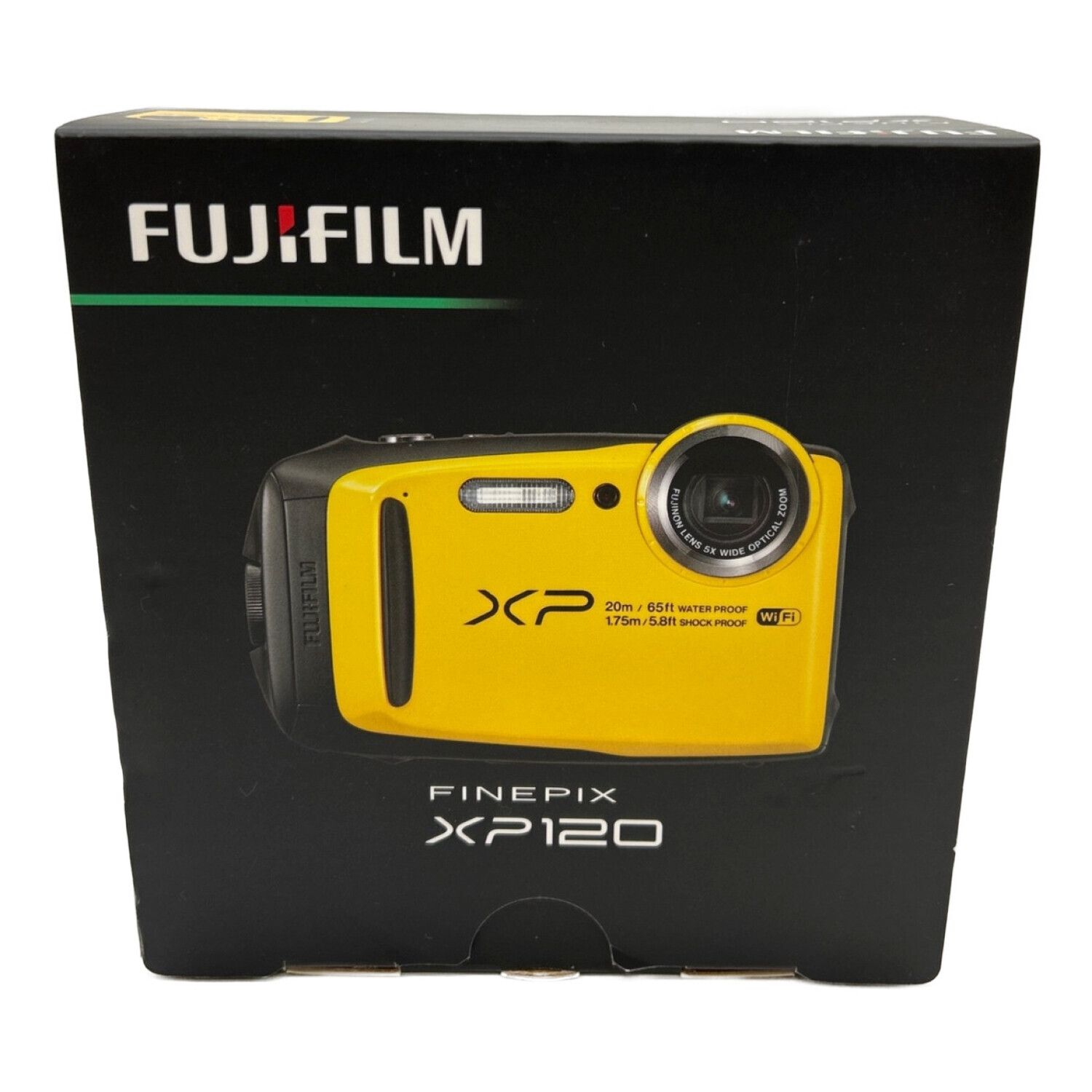 FUJIFILM (フジフィルム) デジタルカメラ イエロー FinePix XP120
