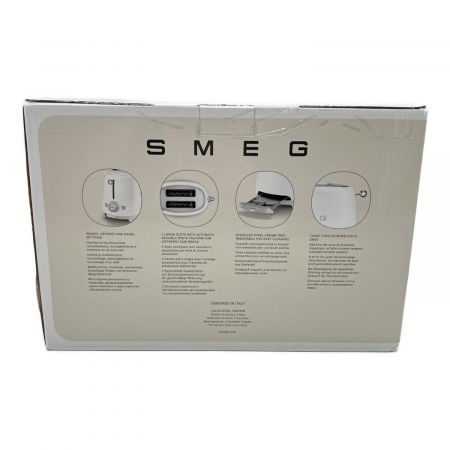 SMEG ポップアップトースター 50/60Hz イタリアキッチン家電メーカー TSF01WHMJP 2021年製 程度S(未使用品) 未使用品