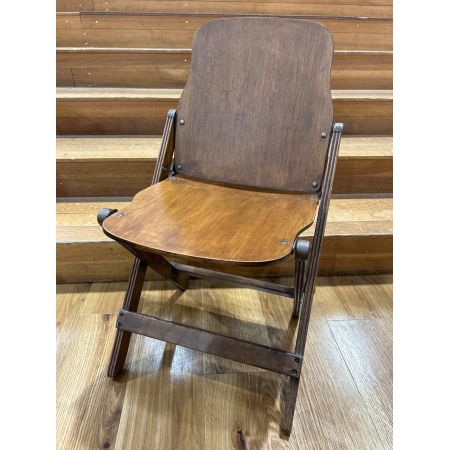 US AMERICAN SEATING アンティークチェア ブラウン American Seating Company社製 木製