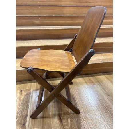 US AMERICAN SEATING アンティークチェア ブラウン American Seating Company社製 木製