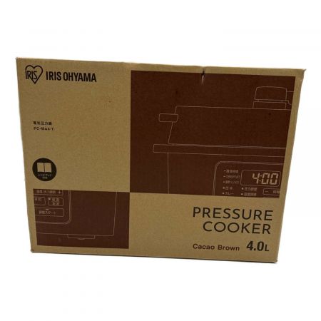 IRIS OHYAMA (アイリスオーヤマ) 電気圧力鍋 カカオブラウン 低温調理可能 PC-MA4-T 4.0L