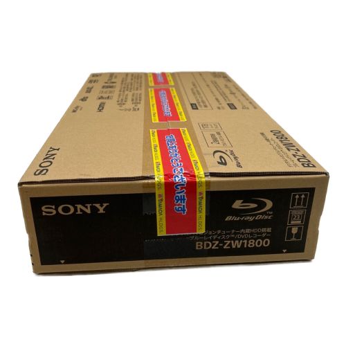 SONY (ソニー) Blu-rayレコーダー BDZ-ZW1800 2021年発売開始品 2番組 