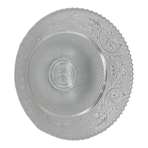 Baccarat (バカラ) ガラス皿 アラベスク スモール