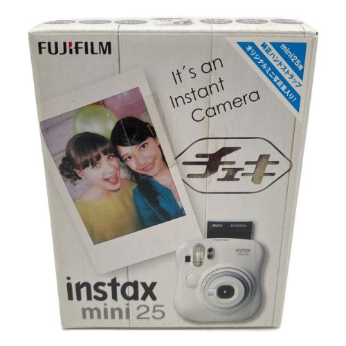 FUJIFILM (フジフィルム) インスタントカメラ チェキ instax mini 25