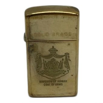 SOLID BRASS (ソリッドブラス） ZIPPO KINGDOM OF HAWAII