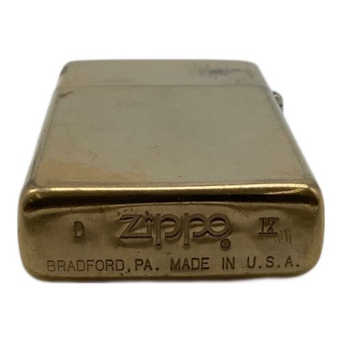 SOLID BRASS (ソリッドブラス） ZIPPO KINGDOM OF HAWAII