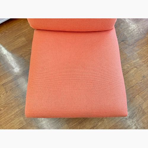 飛騨産業 (ヒダサンギョウ) L-Chair レッド 連結可能 肘なし SD16OB