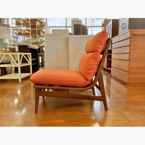 飛騨産業 (ヒダサンギョウ) L-Chair レッド 連結可能 肘なし SD16OB