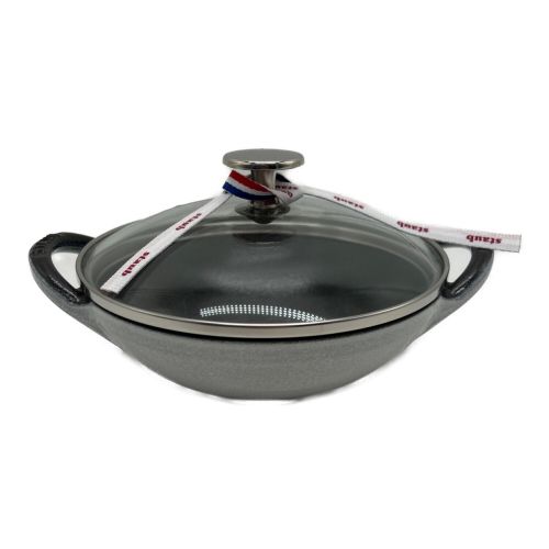 Staub (ストウブ) ベビーウォック 16cm グレー カンパーニュ