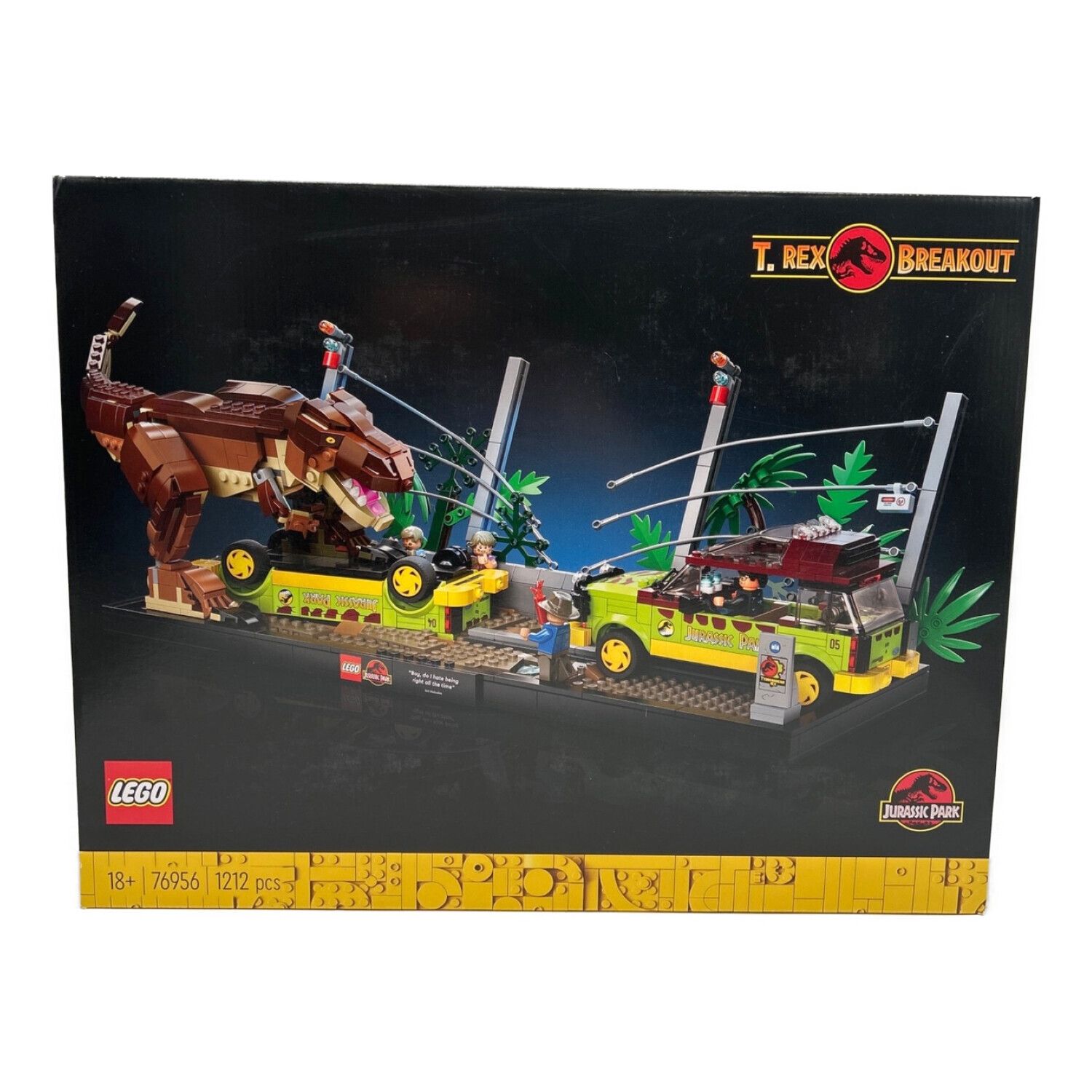 新品】レゴ 76956 T-レックスが大あばれ ジュラシックパーク - 知育玩具