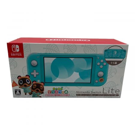 Nintendo (ニンテンドウ) Nintendo Switch あつまれどうぶつの森セット ～まめきち＆つぶきちアロハ柄～ ターコイズ(まめきち＆つぶきちアロハ柄) HDH-S-BCZGB XJJ70034842037 未使用品