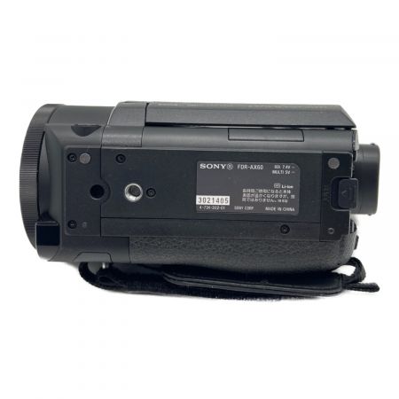 SONY (ソニー) ビデオカメラ 857万画素 SDXCカード対応 64GB 3インチ FDR-AX60 .