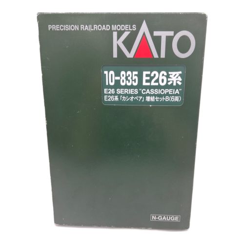 KATO (カトー) Nゲージ E26系カシオペア 増結セットB 6両 車内塗装品（鵜来巣工房）