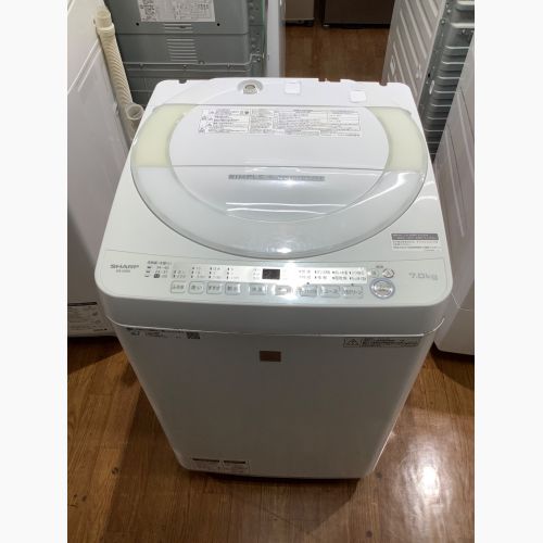 SHARP (シャープ) 全自動洗濯機 7.0kg ES-G7E5-KW 2018年製