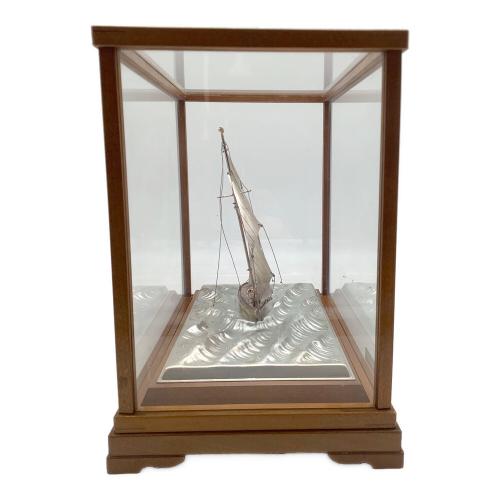 帆船 シミ有 銀製985