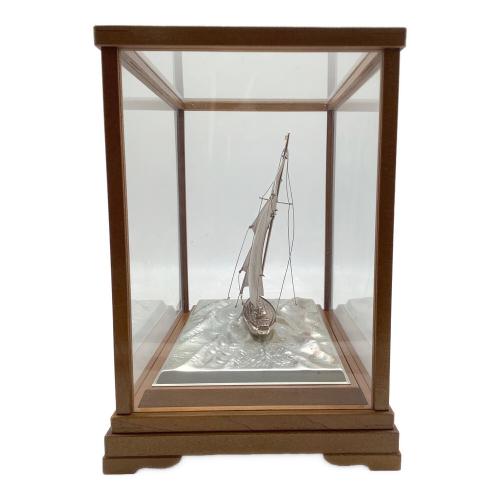 帆船 シミ有 銀製985