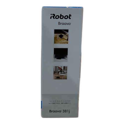 iRobot (アイロボット) ロボットクリーナー 30 Braava 381J 程度S(未使用品) ■ 50Hz／60Hz 未使用品