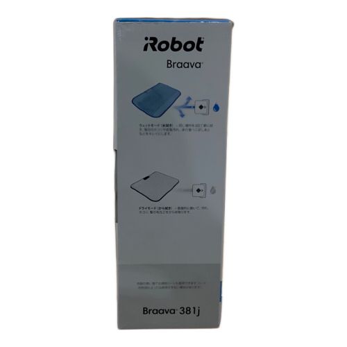 iRobot (アイロボット) ロボットクリーナー 30 Braava 381J 程度S(未使用品) ■ 50Hz／60Hz 未使用品