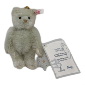 Steiff (シュタイフ) オーナメント 2009/3000体限定 LLADRO Lladro mohair Teddy bear ornament 2009,ice green 00994