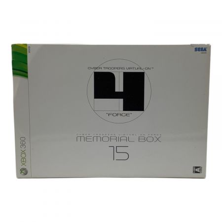 SEGA Xbox360用ソフト 電脳戦機バーチャロン フォース MEMORIAL BOX 15｜トレファクONLINE