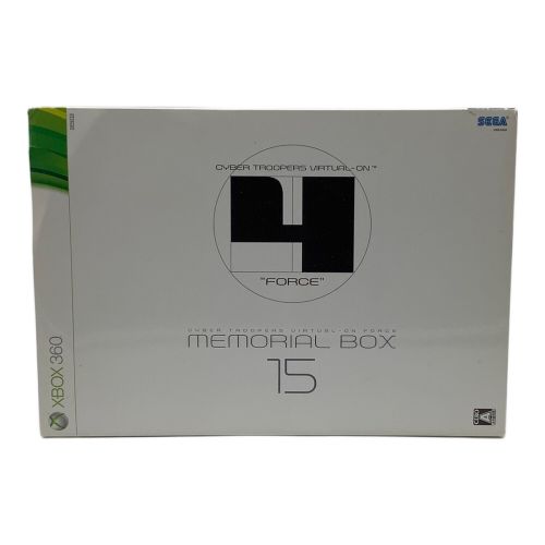 SEGA　Xbox360用ソフト　電脳戦機バーチャロン フォース MEMORIAL BOX 15