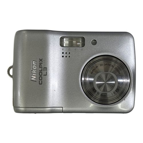 Nikon (ニコン) コンパクトデジタルカメラ COOLPIX L3 525万画素 1/2.5型CCD 乾電池 SDカード対応