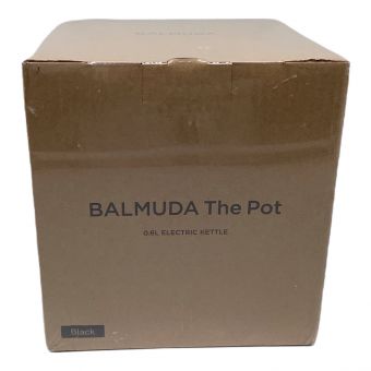 BALMUDA (バルミューダデザイン) 電気ケトル The Pot KPT01JP-K 0.6L 程度S(未使用品) 未使用品