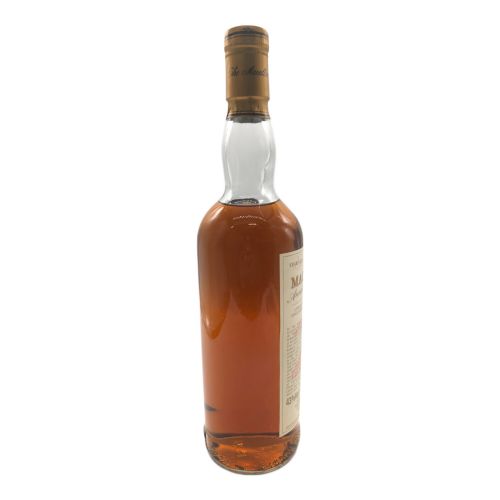 マッカラン (MACALLAN) スコッチウィスキー 43%  750ml アニバーサリーモルト 25年 未開封　1989年ボトリング