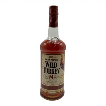 ワイルドターキー (WILD TURKEY) ウィスキー 1000ml 8年 旧ボトル ゴールドキャップ 未開封｜トレファクONLINE