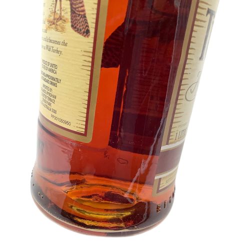 ワイルドターキー (WILD TURKEY) バーボン 750ml 箱付 レアブリード 旧ラベル バレルプルーフ 未開封