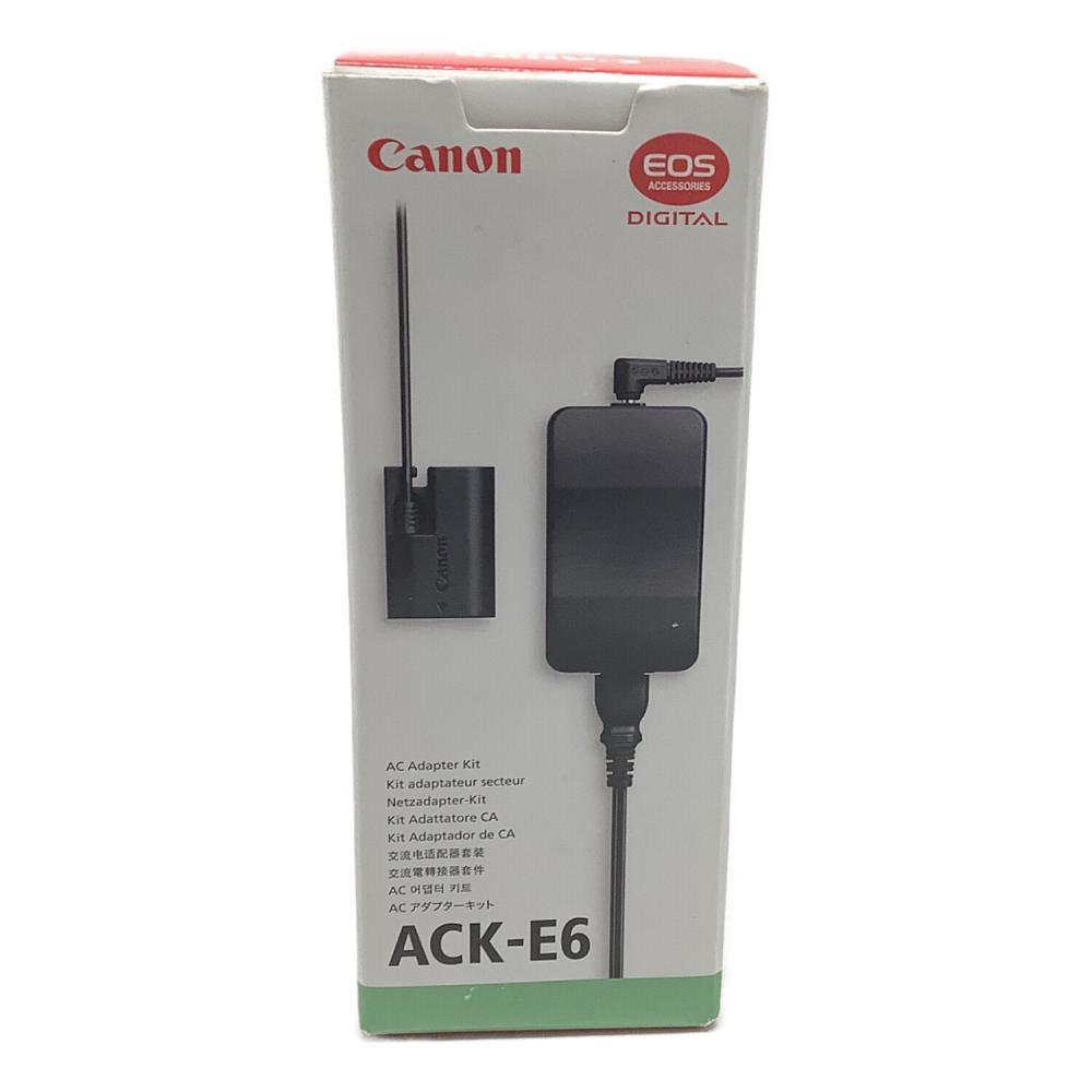 CANON (キヤノン) アダプタ ACK-E6 ACアダプターキット｜トレファクONLINE