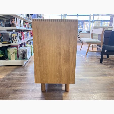 UNICO (ウニコ) サイドボード ナチュラル 68 3枚扉 オーク材