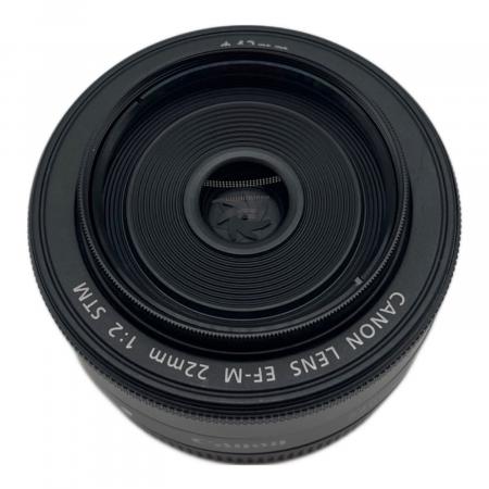 CANON (キヤノン) 薄型パンケーキレンズ EF-M22mm F2 STM｜トレファク
