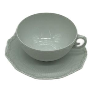 ROYAL COPENHAGEN (ロイヤル・コペンハーゲン) カップ&ソーサー ホワイトフルーテッド・フルレース
