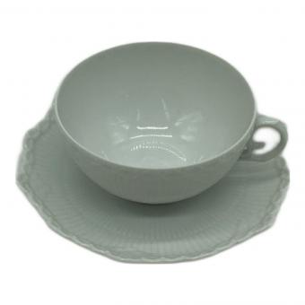 ROYAL COPENHAGEN (ロイヤル・コペンハーゲン) カップ&ソーサー ホワイトフルーテッド・フルレース