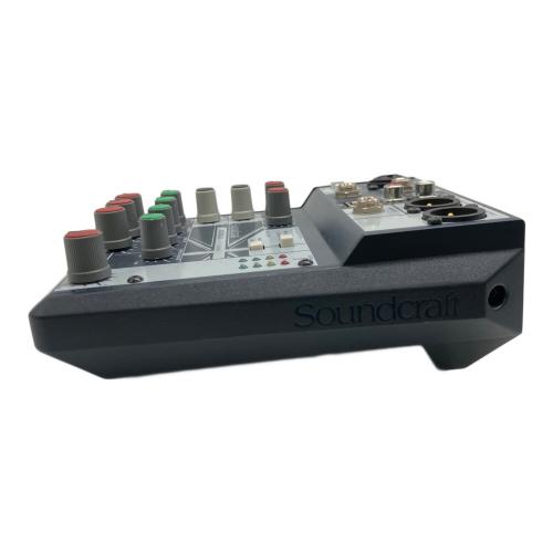 Soundcraft (サウンドクラフト) ミキサー Notepad-5 アナログミキサー 5ch 通電確認のみ