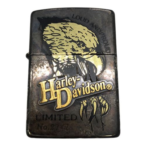 ZIPPO (ジッポ) オイルライター リミテッドエディション ピストン型灰皿付き HARLEY-DAVIDSON 1996年製