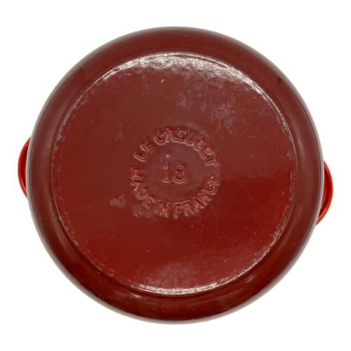 LE CREUSET (ルクルーゼ) 両手鍋 ココット・エブリィ チェリーレッド