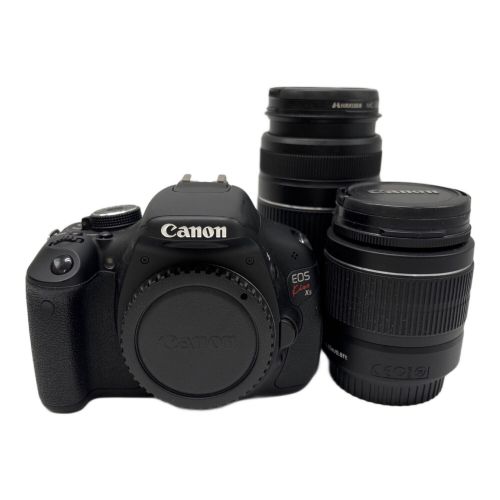 CANON 一眼レフカメラ EOS Kiss X5 ダブルレンズキット