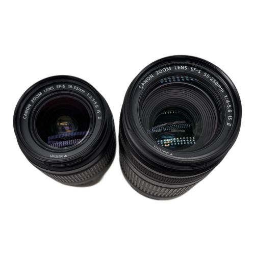 CANON 一眼レフカメラ EOS Kiss X5 ダブルレンズキット
